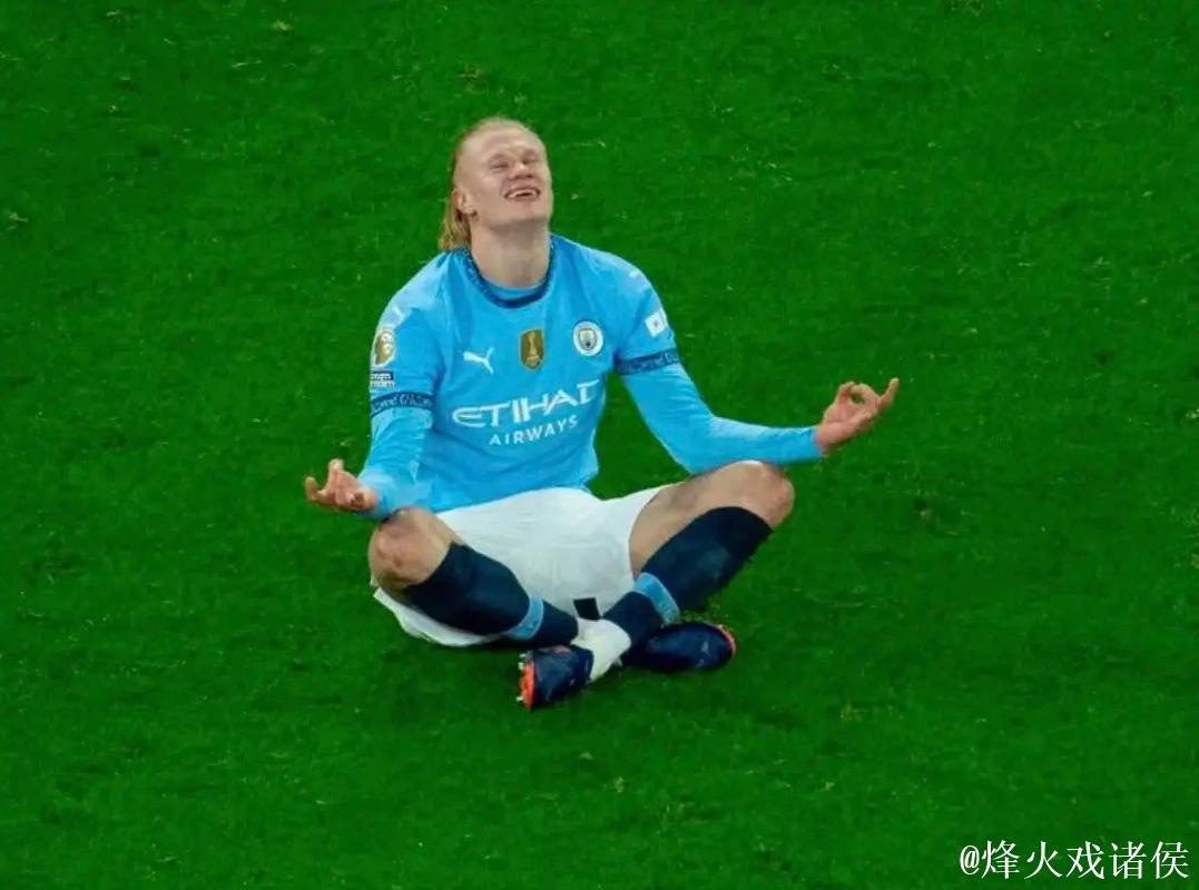 英超-哈兰德点球破门多库造点 曼城战平布莱顿1-1